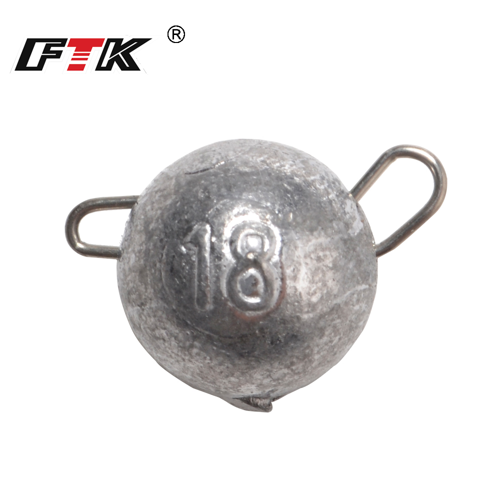Jig Head Lure - FTK 5 Stück Supercontinent Sinker Fishing