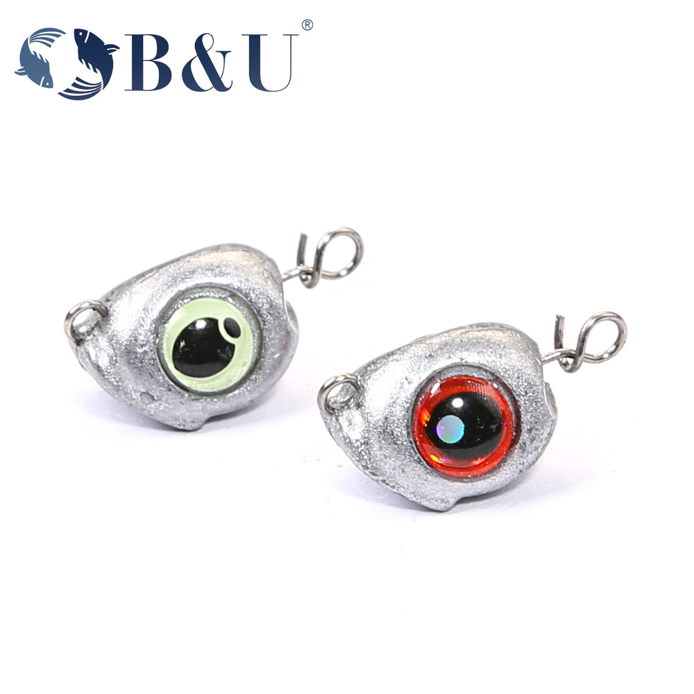 Jig Head Lure - B&U Swing Jig Head Cheburashka Sinker