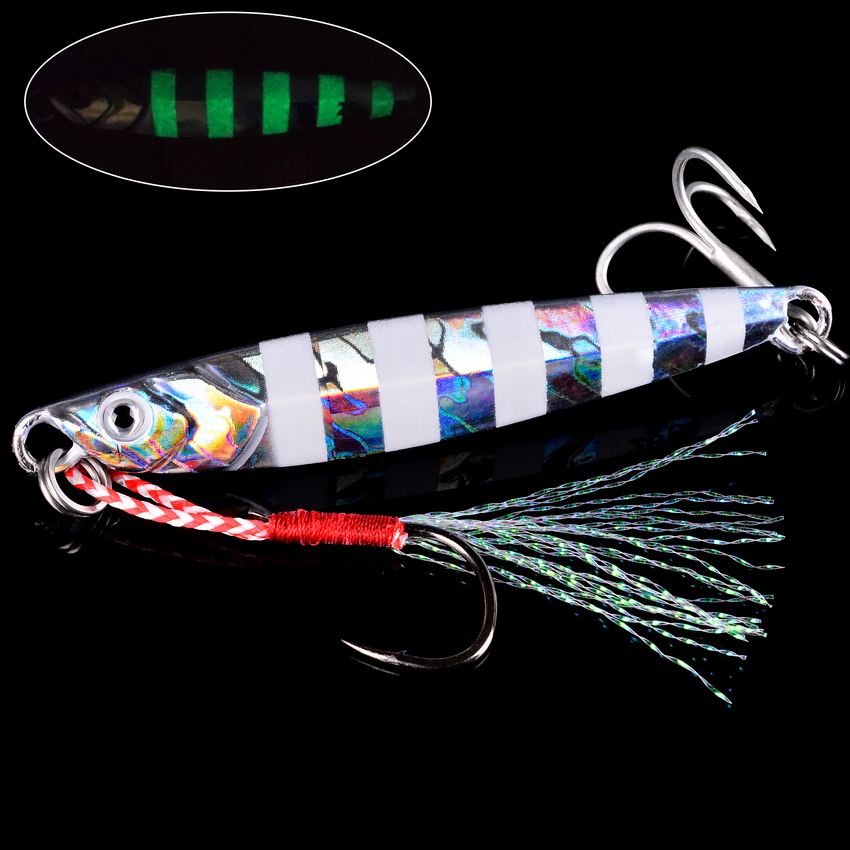 10 stücke Metall Jig 7g 10g 14 – Jig Head Lure Bewertung und Preis