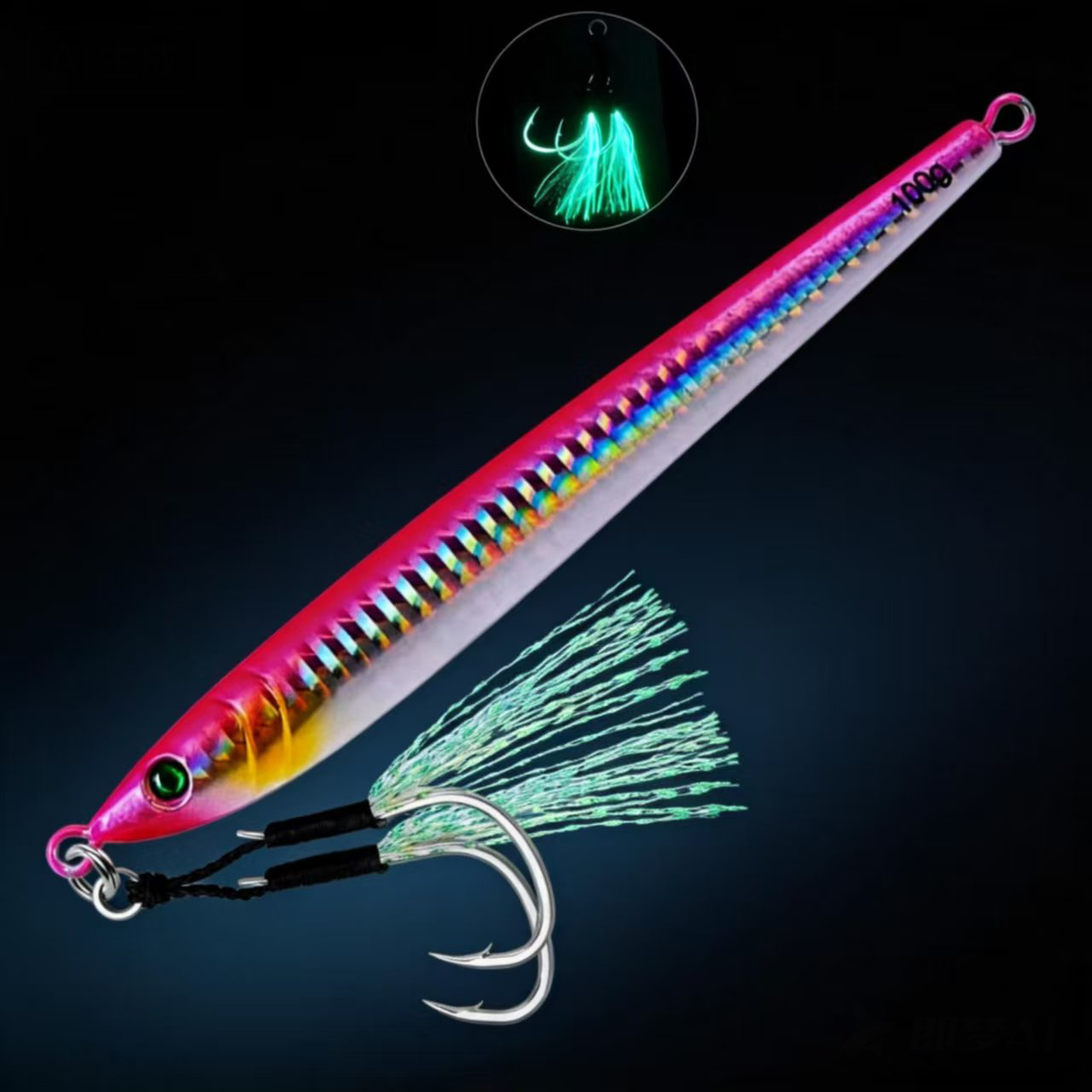 Gussmetall Jig Angeln Locken 5 – Jig Head Lure Bewertung und Preis