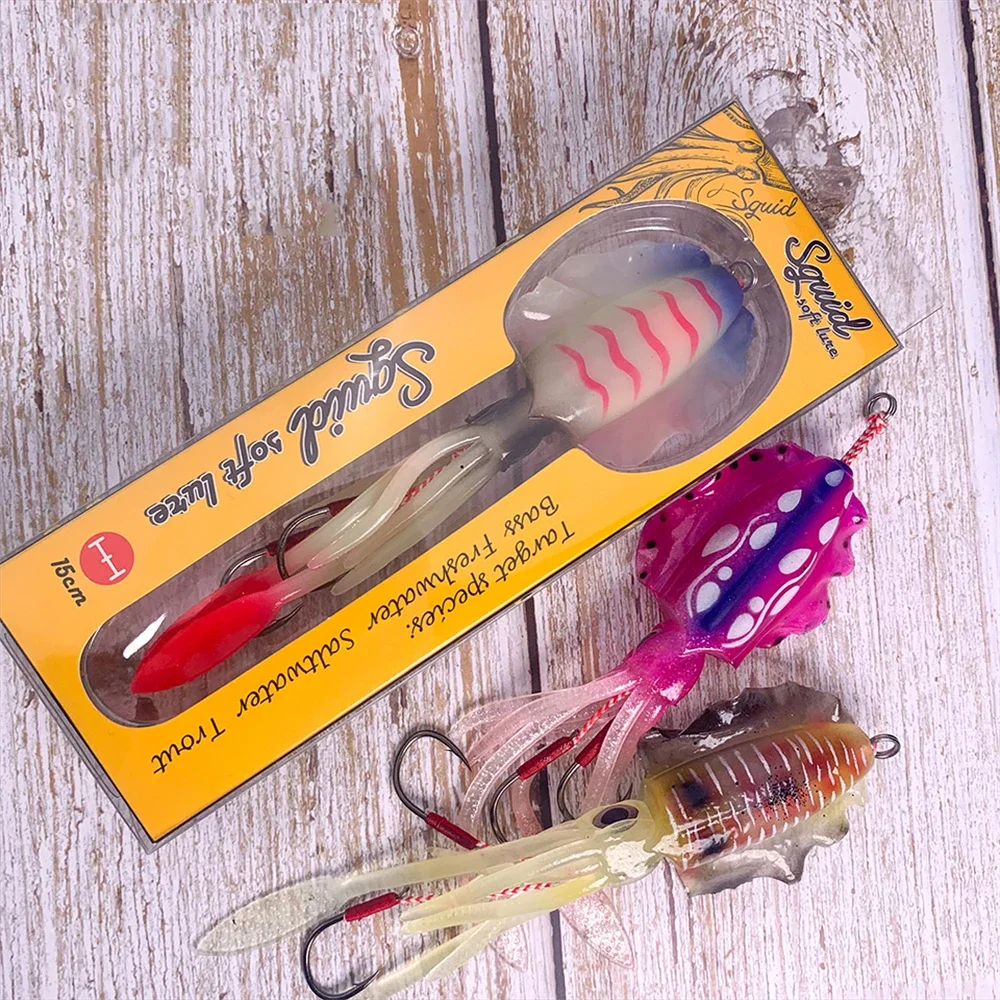ZUKIBO Weiche Tintenfisch Köde – Jig Head Lure Bewertung und Preis